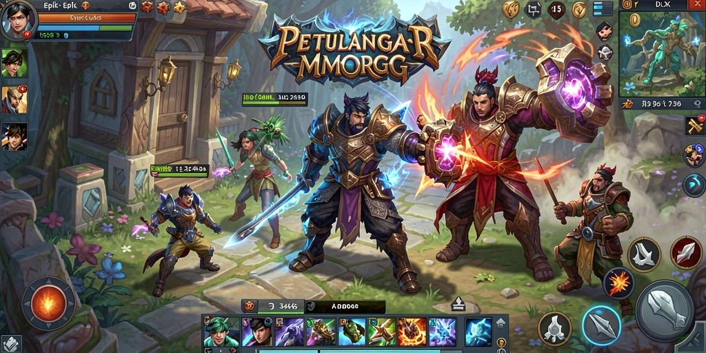 Tampilan permainan 3446 yang memukau dan penuh aksi.