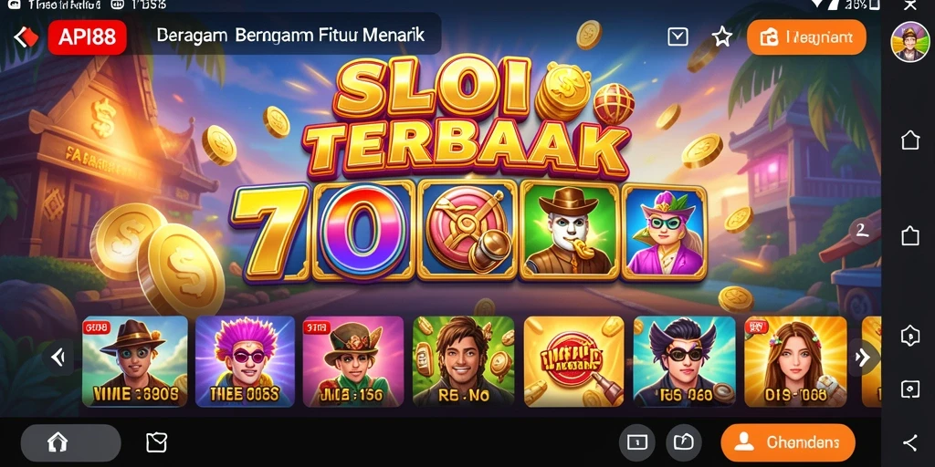 Screenshot gameplay API88 menampilkan keseruan bermain Slot yang mengasyikkan.