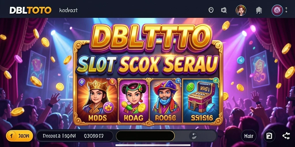 Tampilan menarik dari gameplay DBLTOTO yang penuh warna.