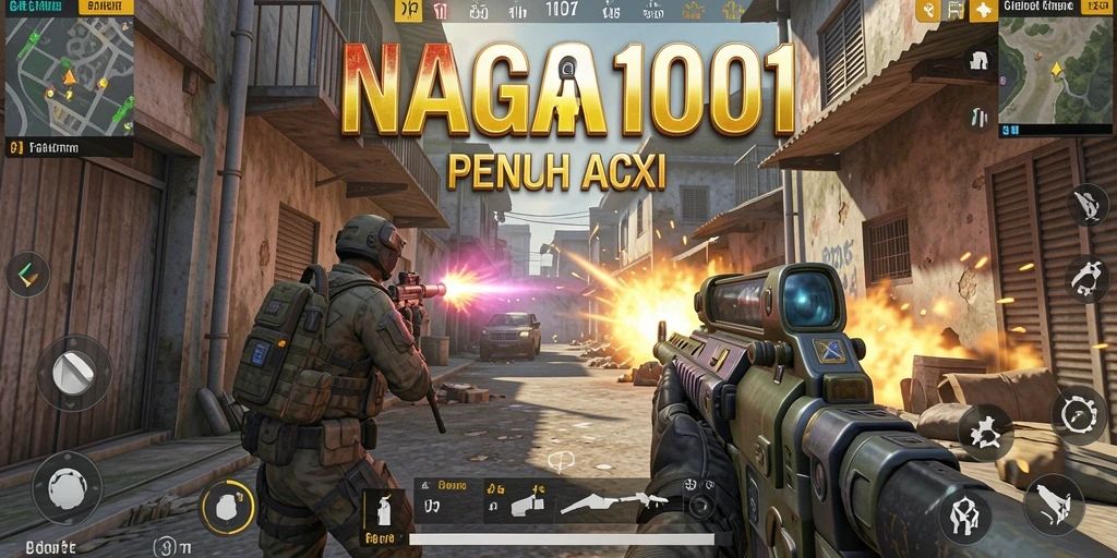 Tampilan gameplay NAGA1001 yang intens dan strategis.