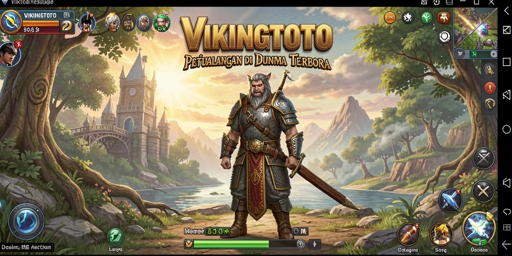 Tangkapan layar VIKINGTOTO menampilkan momen eksplorasi penuh aksi.