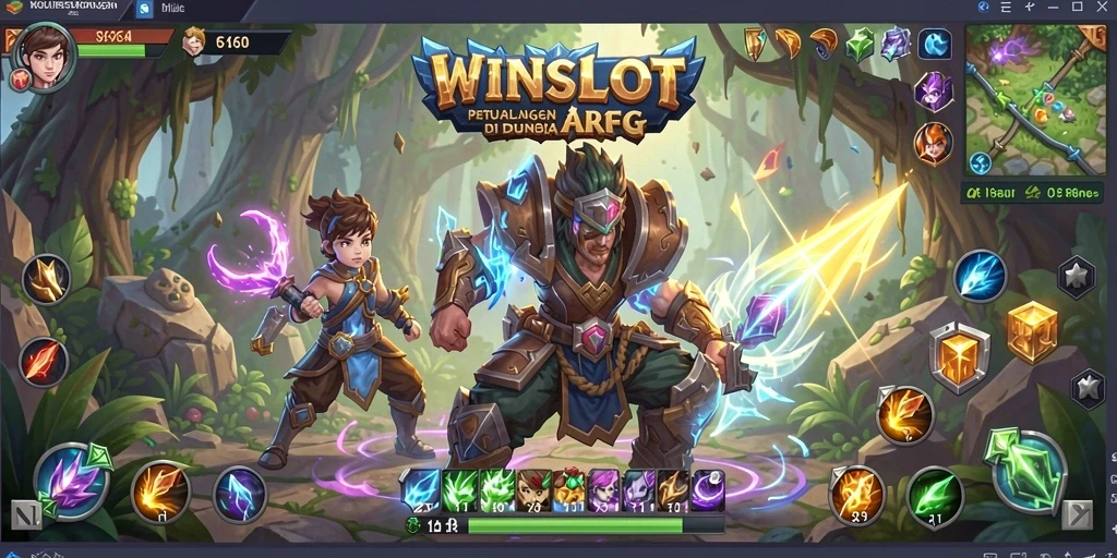 Tampilan screenshot utama WINSLOT menunjukkan aksi seru dalam gameplay ARPG.